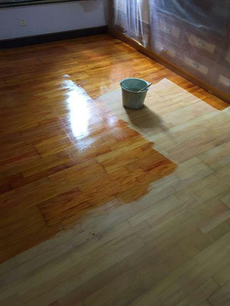 木地板清洗打蜡
